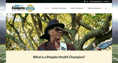 Desktop Screenshot of champions.peopleshealth.com